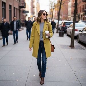 J. Jill Olive Trench Coat